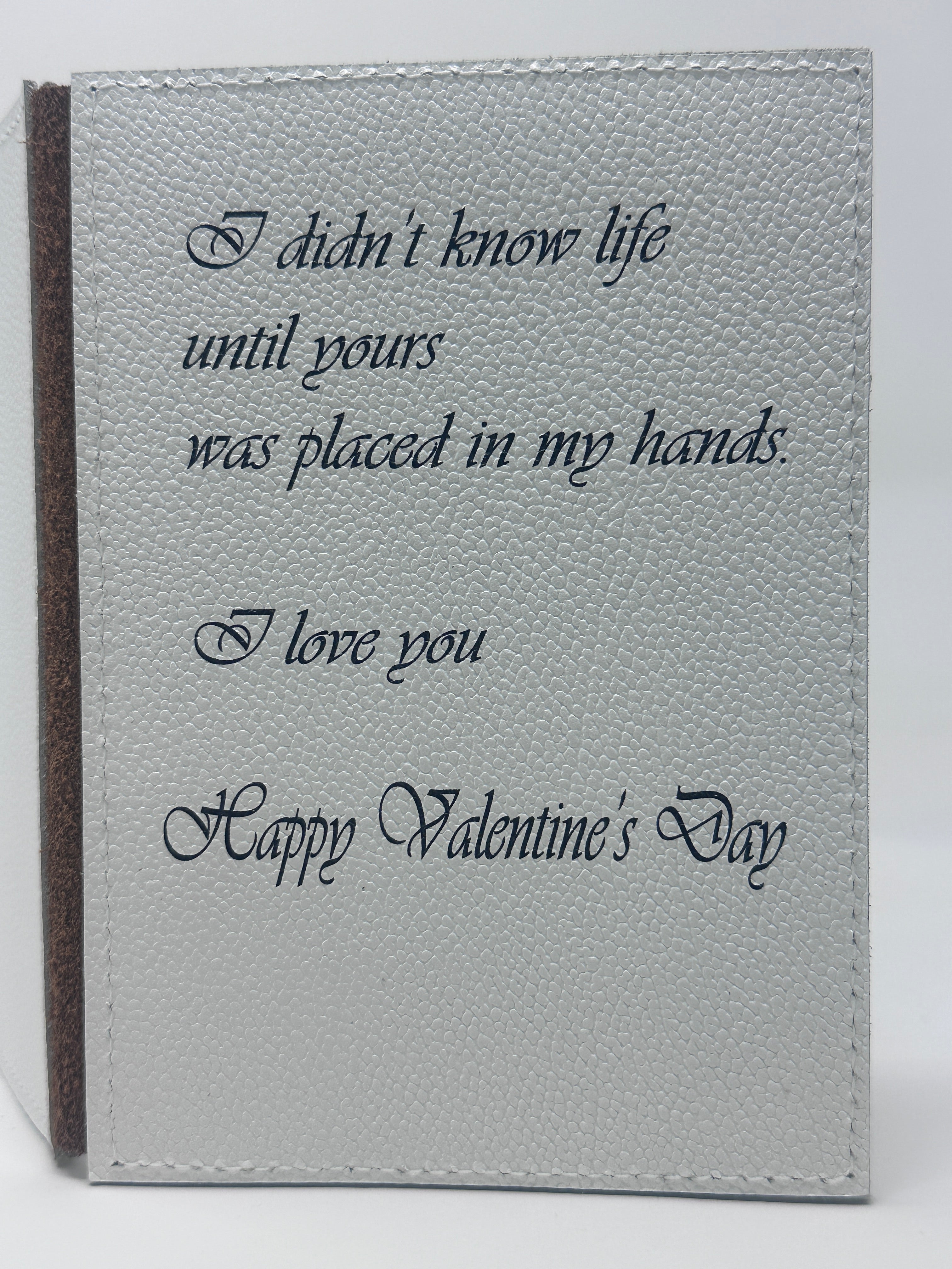 Flowers and Water - Love Leather