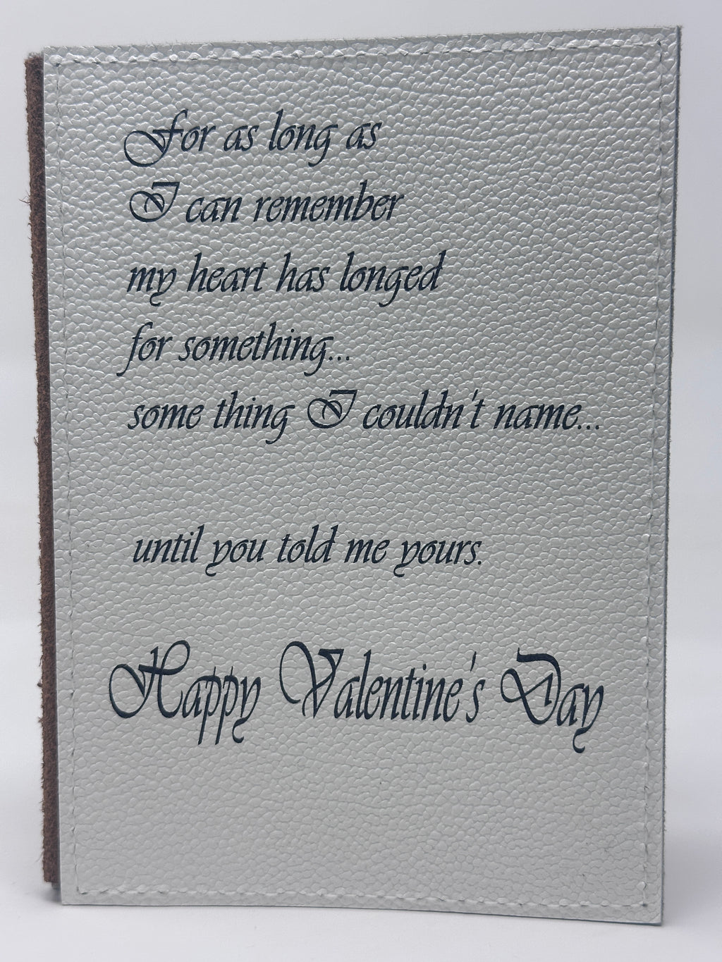 Splash of Silhouette - Love Leather